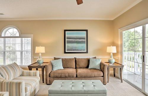 Central Myrtle Beach Apartment | Central Myrtle Beach Condo with Golf Course View!