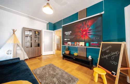 Prague 1 Apartment | Central Riverside 2BD Apt by Vltava & Theater