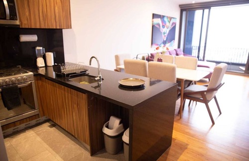 Cuauhtemoc Apartment | Central safe and beautiful apartment in the heart of the CDMX, spectacular view!