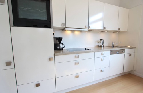 Langeoog Apartment | Centrally located in Kirchstr. - Apartment for 4-5 persons with south-facing terrace