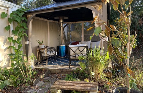 St. Nicholas Apartment | Centrally located historic St.Nicholas charming duplex with fire pit and gazebo