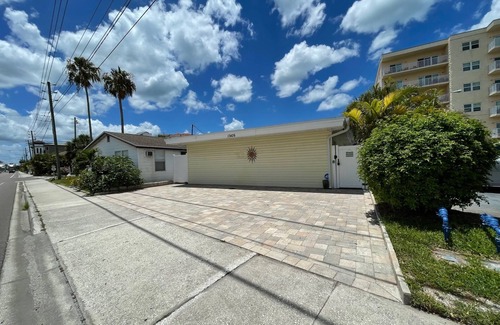 Madeira Beach House | Centrally-located Beach House with direct access to a secluded beach!