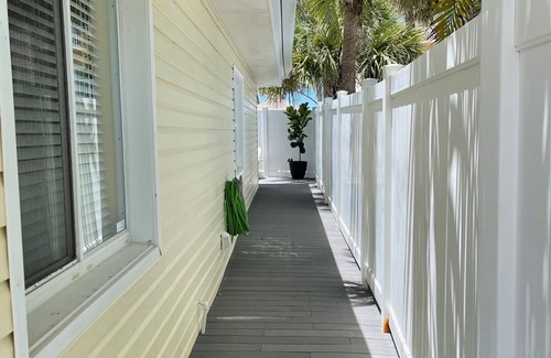Madeira Beach House | Centrally-located Beach House with direct access to a secluded beach!