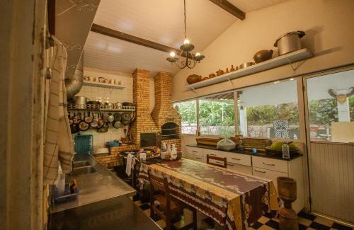 Guaramiranga House | Chacara completa c Wifi, piscina, sauna, churrasq