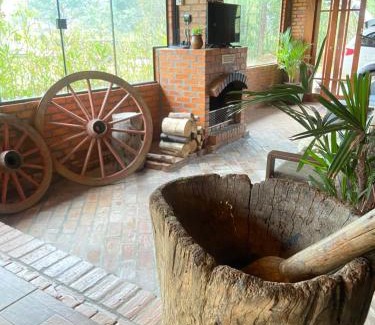 Anitapolis House | Chalé Cabana Sítio na Serra para amigos e familiares com Piscina