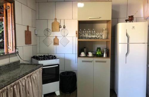 Guarapuava House | Chalé com Vista para Vinhedo e Natureza