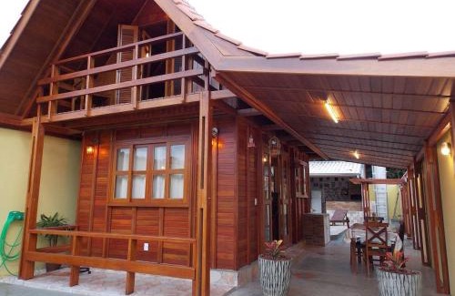 Sao Joao Ski Chalet | Chalé Paraíso com piscina privativa em Brotas SP