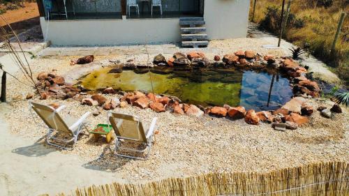 Lapinha da Serra House | Chalé Topázio Azul · Chale Independente e Privativ