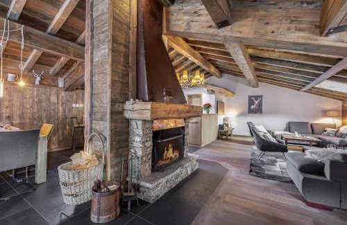 Le Praz Ski Chalet | Chalet élégant à Courchevel Le Praz avec spa, cheminée et services inclus - FR-1-568-35