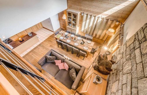 Les Brevieres Ski Chalet | Chalet, 200m from ski slopes, view ski slopes, fitness, sauna, terrace, balcony, fireplace or stove