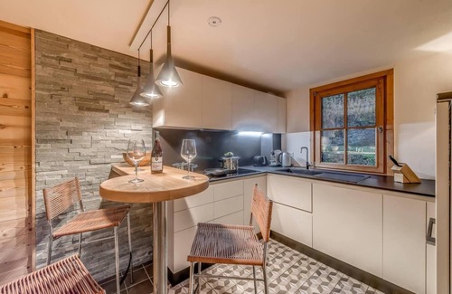 Les Brevieres Ski Chalet | Chalet, 200m from ski slopes, view ski slopes, terrace, balcony, fireplace or stove, tv, ski locker