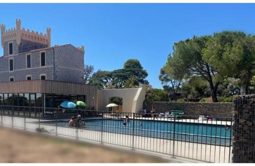 Agde Ski Chalet | Chalet 3 chambres proche plages et Canal du Midi ! - FR-1-783-49