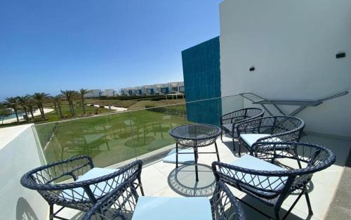Ad-Dab'ah Apartment | Chalet 3BR on Sea View - Fouka Bay St5-ch48-01