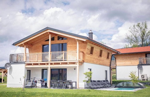 Inzell Apartment | Chalet 6 with sauna and summer pool for max. 8 people