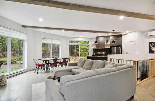Chertsey Ski Chalet | Chalet AuCalm | Spa | Lake access