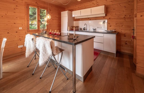 Araches-la-Frasse Ski Chalet | Chalet aux Cerfs - Maison pour 10 vue montagne