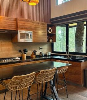 Mazamitla Ski Chalet | Chalet de Montaña con Jacuzzi y Futbolito