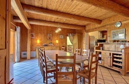 Plagne Centre Ski Chalet | Chalet for 15 people, close to slopes, 7 bedrooms with bathrooms