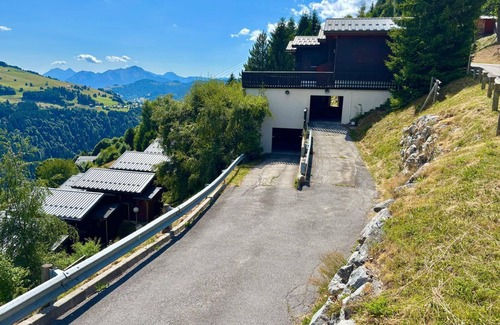 Notre-Dame-de-Bellecombe Ski Chalet | CHALET LILOU, small renovated chalet facing the slopes