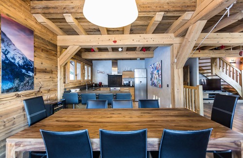 Saint-Gervais-les-Bains Ski Chalet | Chalet Silver Fox Luxe * Outdoor Jacuzzi
