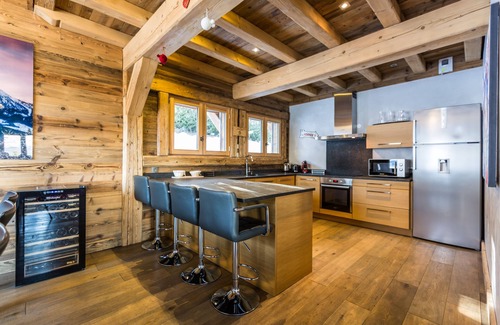 Saint-Gervais-les-Bains Ski Chalet | Chalet Silver Fox Luxe * Outdoor Jacuzzi