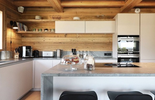 Saint-Gervais-les-Bains Ski Chalet | Chalet 12 pers Modern & Cozy - view of Mont-Blanc - jacuzzi & sauna