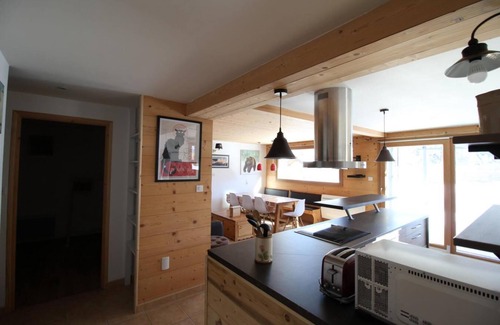 Valloire Ski Chalet | Chalet, Ground floor, terrace, parking, ski locker, 75m², Valloire