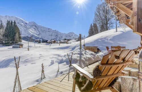 Saint-Nicolas-de-Veroce Ski Chalet | Chalet le Plane