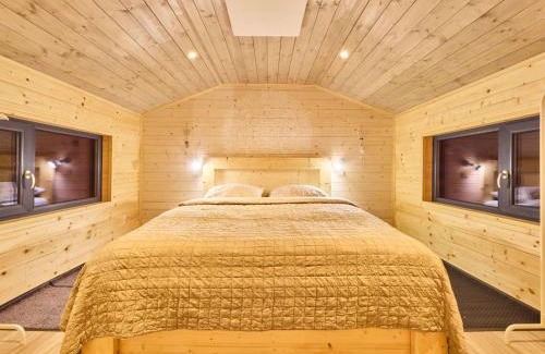 Mlade Buky Ski Chalet | Chalet Luxe Timber Lodge & Yoga Loft by Interhome