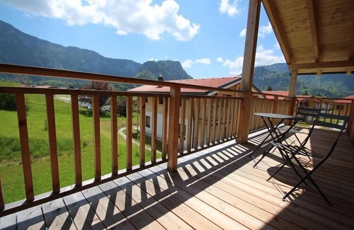 Inzell Ski Chalet | Chalet Max View mit Pool und Sauna