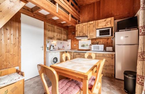 Les Gets Ski Chalet | Chalet mitoyen Les Gets 6 pers. - Balcon Sud, Garage, Wi-Fi, Animaux admis - FR-1-671-139