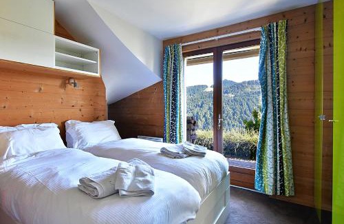 Les Gets Apartment | Chalet Mountain Lodge Vue imprenable