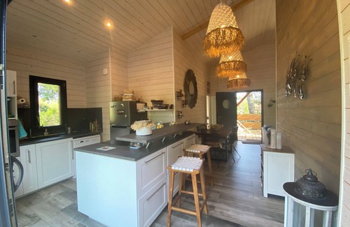 Lacanau-Ocean Ski Chalet | Chalet overlooking the pine forest