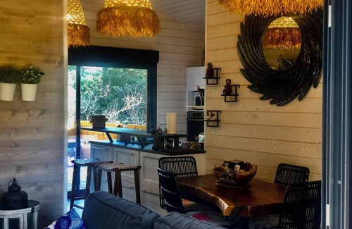 Lacanau-Ocean Ski Chalet | Chalet overlooking the pine forest