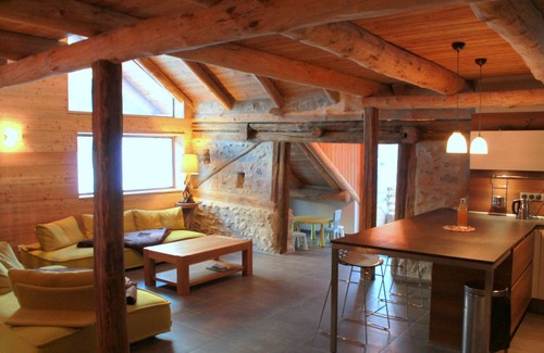 Cervieres Ski Chalet | Chalet, sauna, Jacuzzi spa, Briançon Serre Chevalier valley.