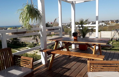 Plouarzel Ski Chalet | Chalet sea view 150 m from the beaches