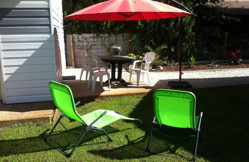 Lege-Cap-Ferret Ski Chalet | Chalet Studio 40m2, in wooded garden, Ocean, Pool 5mn, 400m from shops