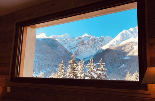 Monetier-les-Bains Ski Chalet | Chalet Takayama * Monêtier les Bains/Sauna-Hammam -View Ecrins National Park
