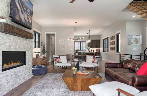 Old Town Ski Chalet | Chalet w/rooftop hot tub & sauna views