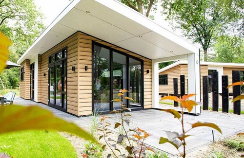 Garderen Ski Chalet | Chalet with dishwasher on the beautiful Veluwe