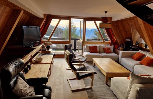 Arc-1600 Ski Chalet | Chambre d'hôte - Chambre MARRON - 2 people - 140 cm bed
