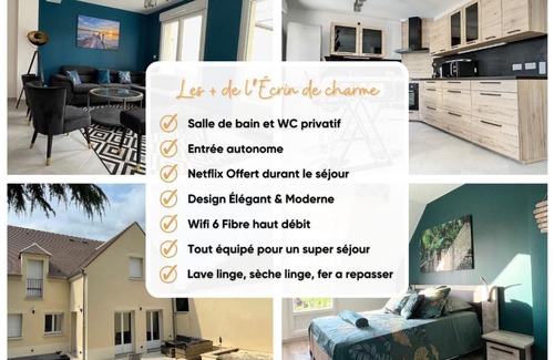La Victoire - Les Marechaux House | Chambre Evasion - SDB WC Privatif - Entrée autonome - Grande TV NETFLIX