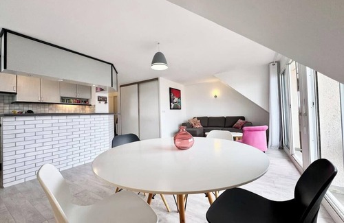 Larmor-Plage Apartment | Charmant T2 au calme – balcon exposé plein sud