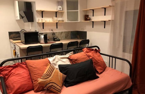 Le Bourg Apartment | Charmant T2 climatisé - Près des plages