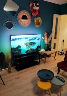 Roseraie - Orgemont Apartment | Charmant T2 proche Château, Gare, UCO, Parking privé gratuit