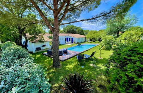La Cotiniere Villa | Charmante Villa/Proche Plage/Piscine Chauffée
