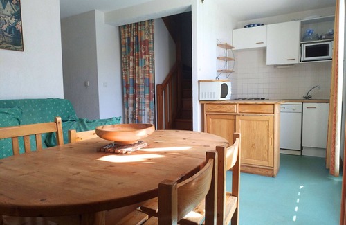 Saint-Francois-Longchamp Apartment | Charming 3-room duplex for 8, balcony, center location