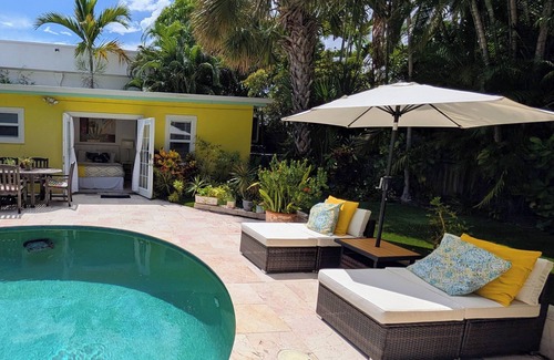 Hendricks and Venice Isles Cottage | Charming 1-bedroom Cottage in downtown FT. Lauderdale with pool and backyard.