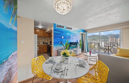 Waikiki Apartment | Charming 1-bedroom apartment in beautiful Honolulu with WiFi, AC