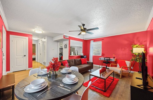 Brentwood Apartment | Charming 1-bedroom apartment in fabulous Austin - The Red Room